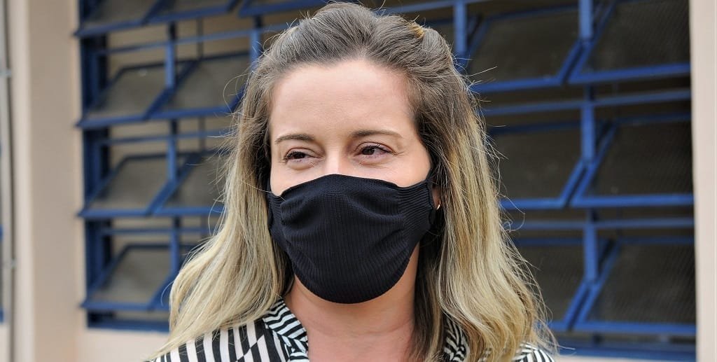 Tania Maria Fogaça é diretora geral do Depen, e esteve na inauguração de uma nova unidade de detenção provisória no DF/Lúcio Bernardo Jr./Agência Brasília