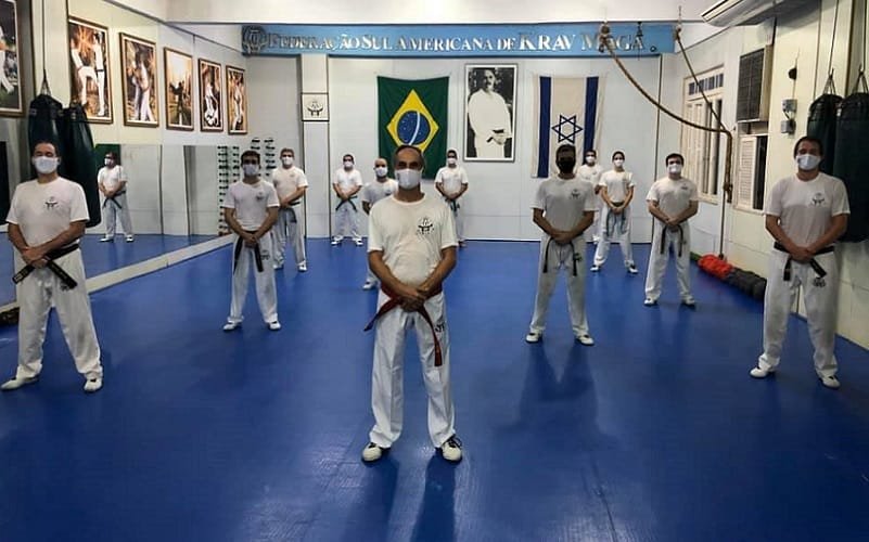 Mestre vem à Brasília para exames de graduação de Krav Maga