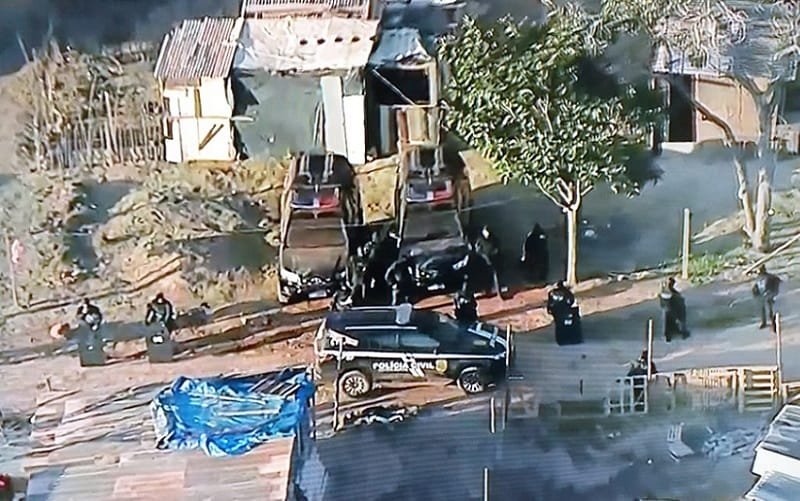 Mais uma operação policial no condomínio 26 de Setembro