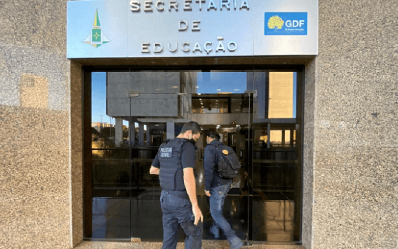 Operação policial investiga desvios na Secretaria da Educação