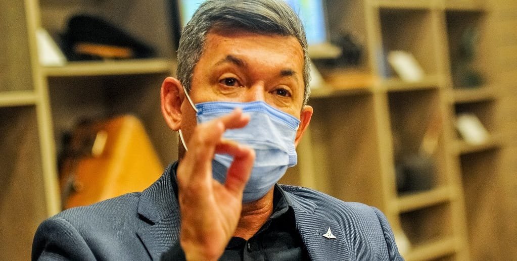 Sílvio Vieira é o presidente do Serviço de Limpeza Urbana, que prega cuidados no descarte de lixo/Joel Rodrigues/Agência Brasília