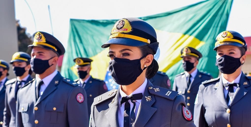 Formatura de 24 cadetes promovidos a aspirante no Corpo de Bombeiros do DF/Mateus Lincoln/Divulgação
