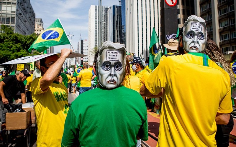 Manifestaçào bolsonarista São Paulo