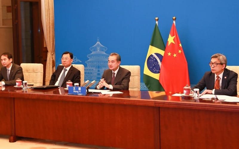 China conferência com o Brasil embaixador Misto Brasília