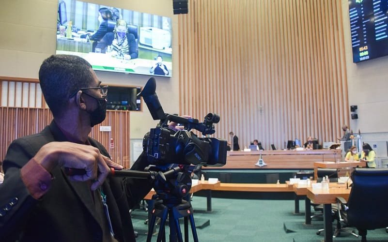 TV Câmara Legislativa plenário TV Misto Brasília