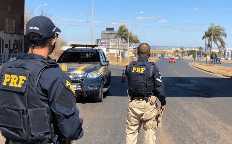 PRF Polícia Rodoviária Federal DF fiscalização Misto Brasília