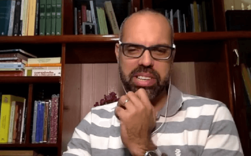 Blogueiro Allan dos Santos bolsonarista Misto Brasília