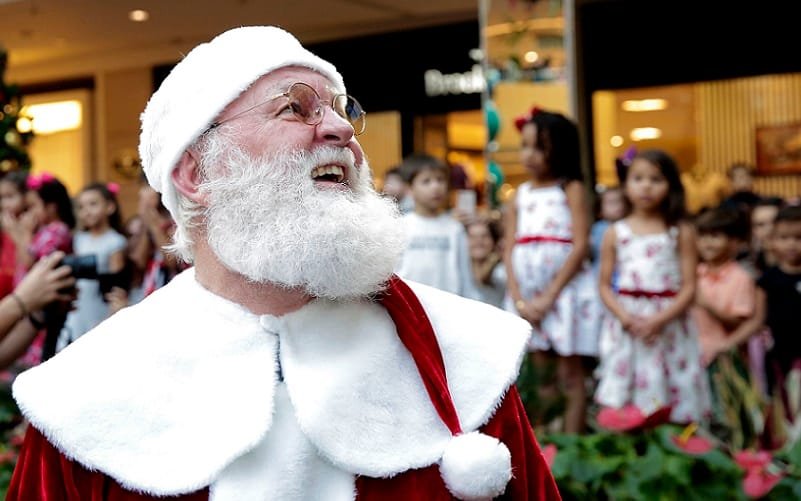 Papai Noel Natal DF Misto Brasília