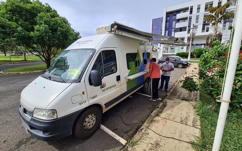 Neoenergia unidade móvel Misto Brasília