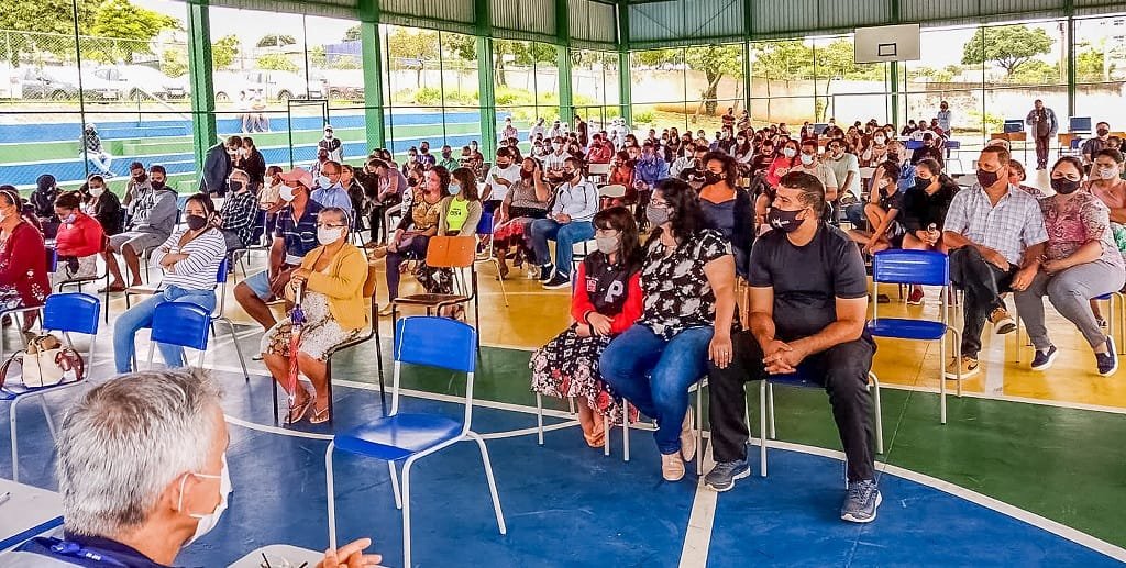Comunidade aprovou por 71,26% dos votos a gestão compartilhada no Centro de Ensino Fundamental 1 do Paranoá/Divulgação