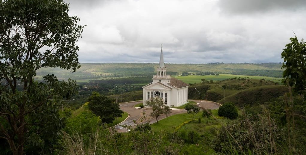 Capela São Francisco de Assis, que fica no Núcleo Rural Casa Grande, no Distrito Federal/Divulgação/Setur