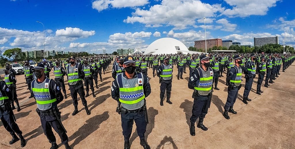 Formatura PMDF Misto Brasília