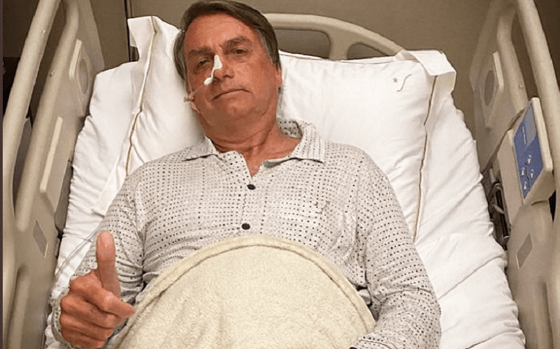 Filho diz que Bolsonaro terá de parar com pizza e pastel