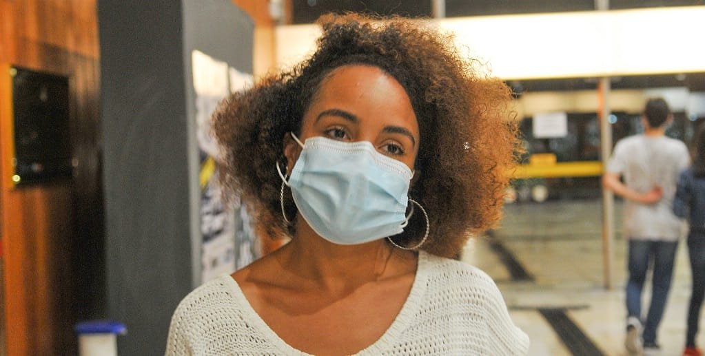 Thaís Teodoro gosta da programação do Cine Brasília, que foi reaberto nesta semana/Joel Rodrigues/Agência Brasília