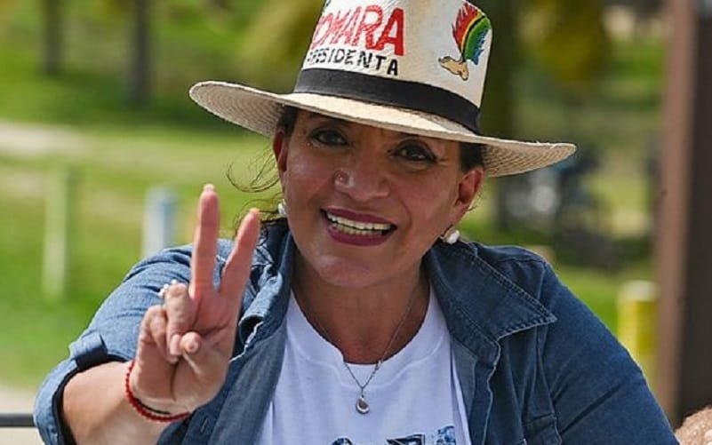 Mulher assume pela primeira vez presidência de Honduras