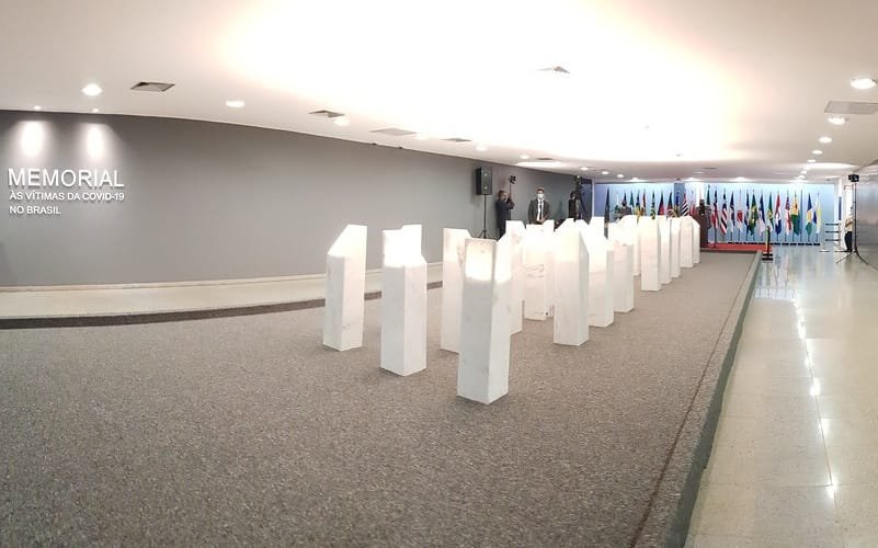Inaugurado memorial em homenagem às vítimas da Covid-19