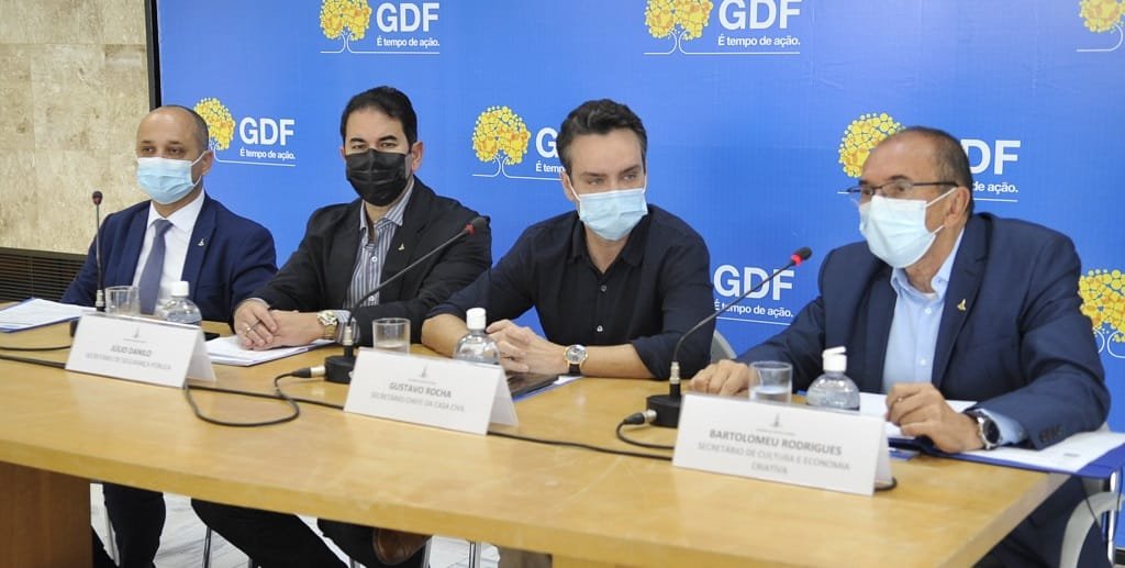 Secretários do governo distrital prometem força-tarefa para fiscalizar as festas clandestinas no Carnaval/Renato Araújo/Agência Brasília