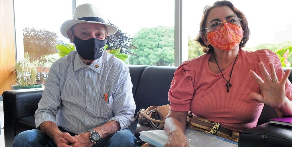 Francisco Bento do Rego e Maria das Graças Nunes Bastos/Paulo H. Carvalho/Agência Brasília