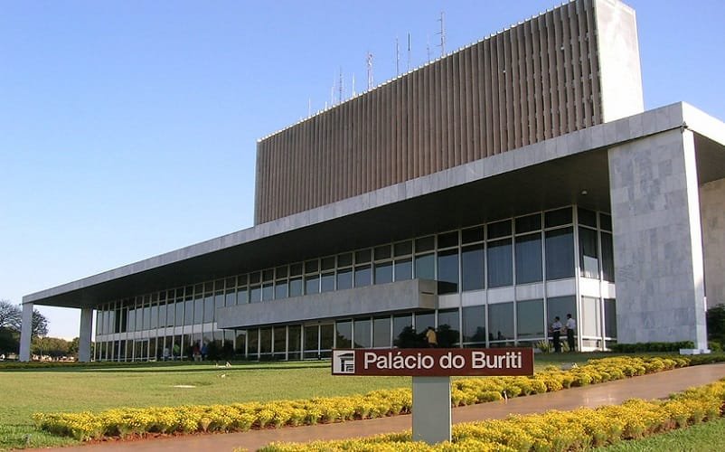 Palácio do Buriti sede do GDF Misto Brasília