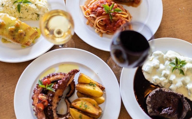 Comida menu Restaurante Fortunatta Misto Brasília