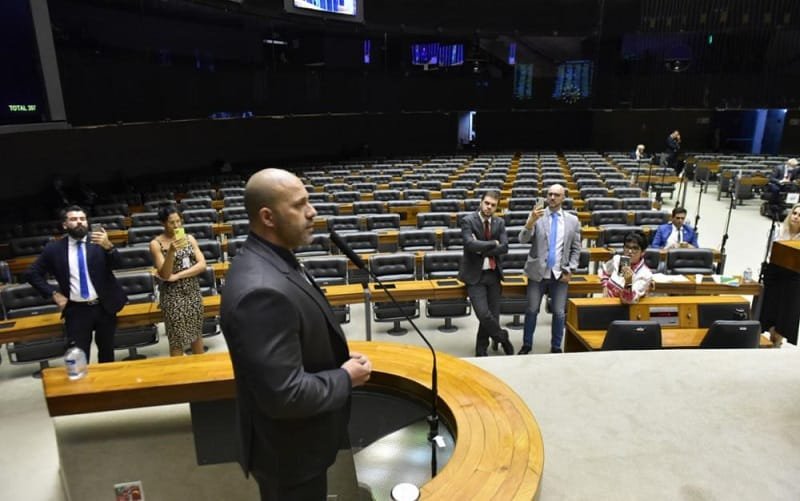 Deputado Daniel Silveira Câmara Misto Brasília