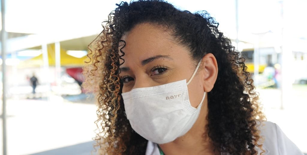 Layanne Antunes é enfermeira e participou dos serviços de cidadania no Sol Nascente/Pôr do Sol/Lúcio Bernardo Jr/Agência Brasília