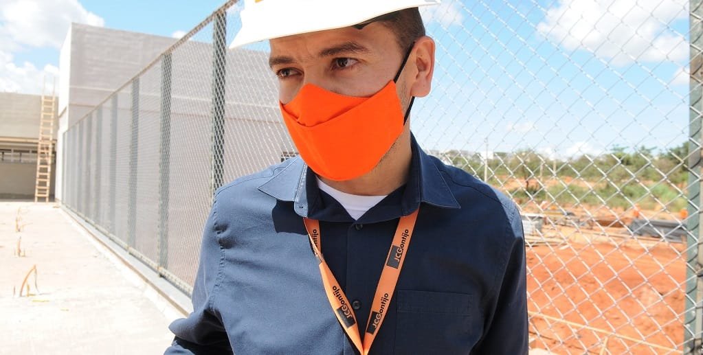 Wayner dos Santos Dutra é engenheiro civil e acompanha as obras de escolas no Itapoã/Paulo H. Carvalho/Agência Brasília