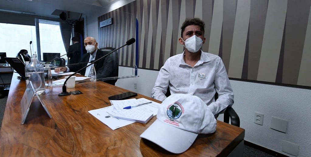 Iury Paulino é o coordenador nacional do Movimento dos Atingidos por Barragens/Edilson Rodrigues/Agência Senado