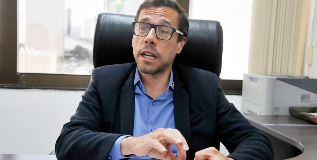 Leonardo Balduíno é subsecretário de Infraestrutura Escolar, que anunciou 1,5 mil novas vagas em creches/Renato Araújo/Agência Brasília