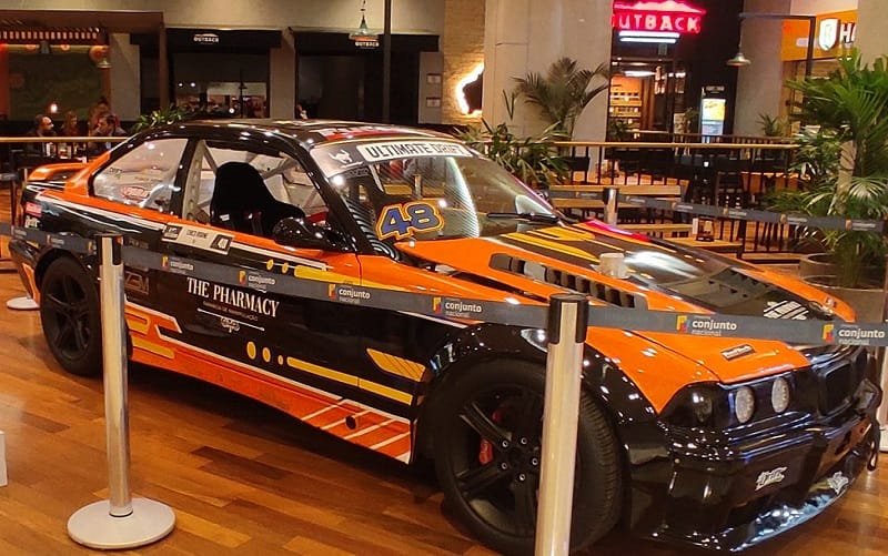Carros originais Ultimate Drift no Conjunto Nacional