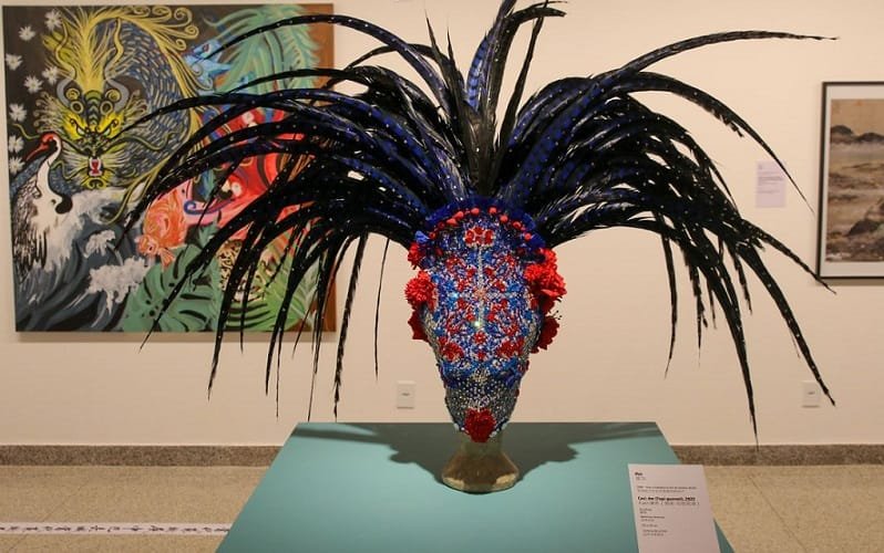 Exposição arte chinesa Museu de Srte de Brasília Misto BRasília