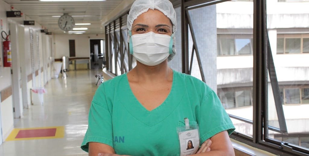 Marta Antonia da Rocha integra o Programa de Voluntariado Profissional com atuação na saúde/Tony Oliveira/Agência Brasília