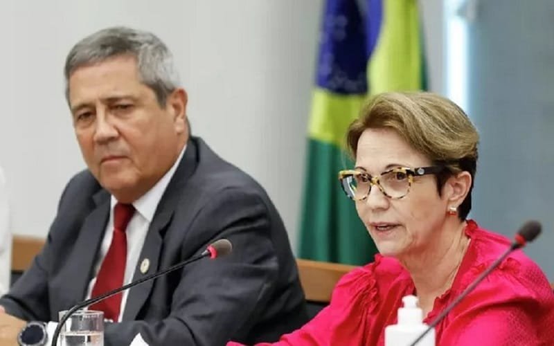 Braga Netto e Tereza Cristina governo Misto Brasília