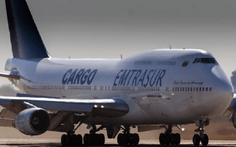 Boieng 747 da Venezuela continua retido na Argentina