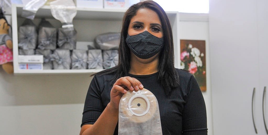 Paloma Maria foi conferir o atendimento que é feito para dois mil ostomizados em 12 polos de assistência/Joel Rodrigues/Agência Brasília