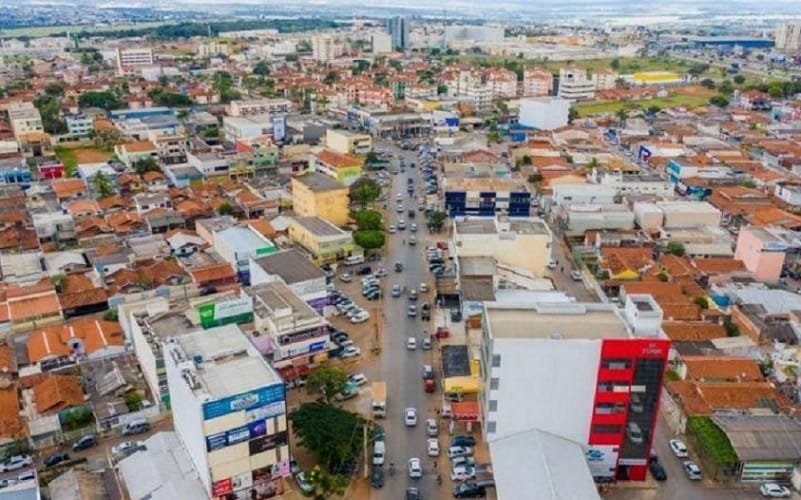 Valparaíso de Goiás vista geral GO Misto Brasília