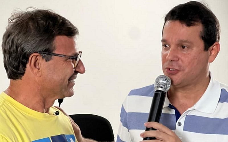 Paulo Roque e Reguffe Convenção Misto Brasília