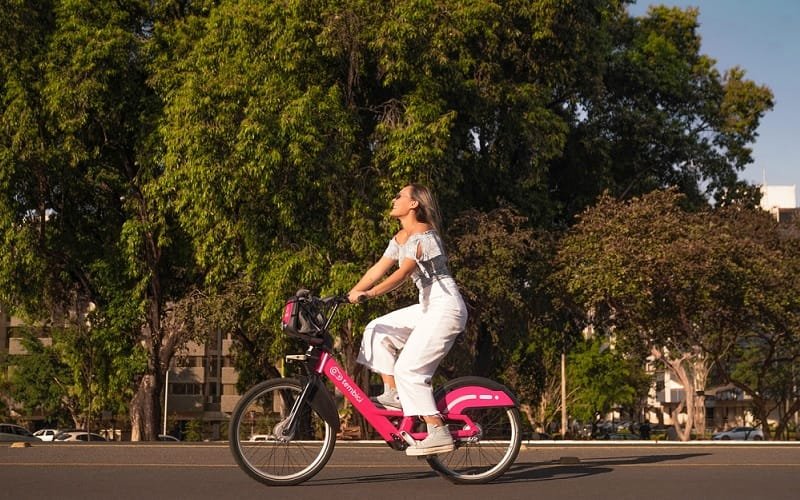 Bicicleta bike compartilhada DF Misto Brasília