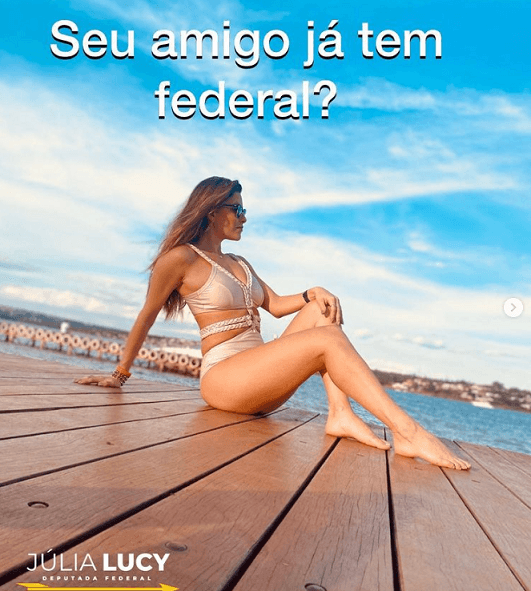 Deputada Julia Lucy DF Misto Brasília
