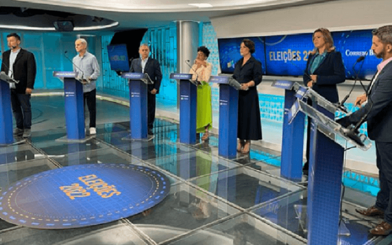 Debate candidatos DF Misto Brasília