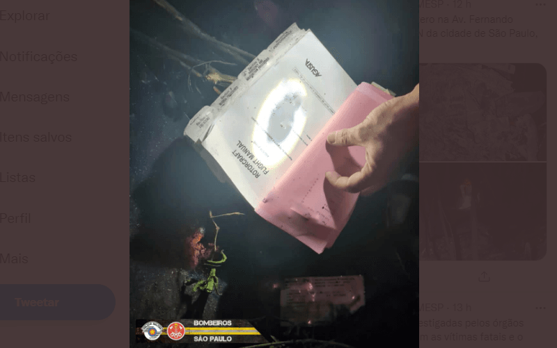 FAB investiga queda de helicóptero da administradora XP