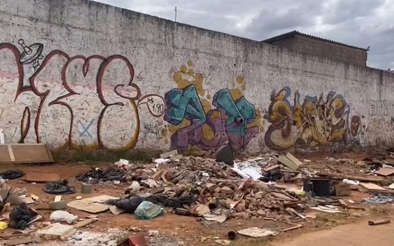 Jovens vão pintar e desenhar em pontos de descarte irregular de lixo