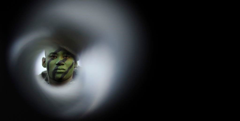 Detalhe do detalhe do desfile militar das Forças Armadas em Brasília no 7 de Setembro/Marcelo Casal Júnior/Agência Brasil