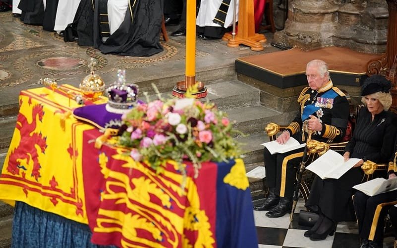 O último adeus à monarca do Reino Unido