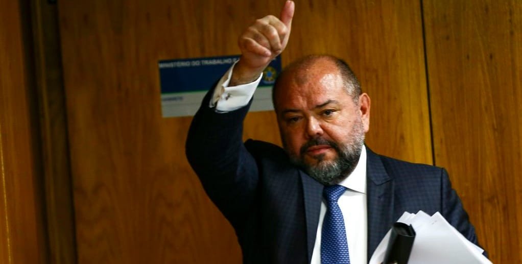 José Carlos Oliveira é ministro do Trabalho e Previdência, que divulga também os dados do emprego/Marcelo Camargo/Agência Brasil