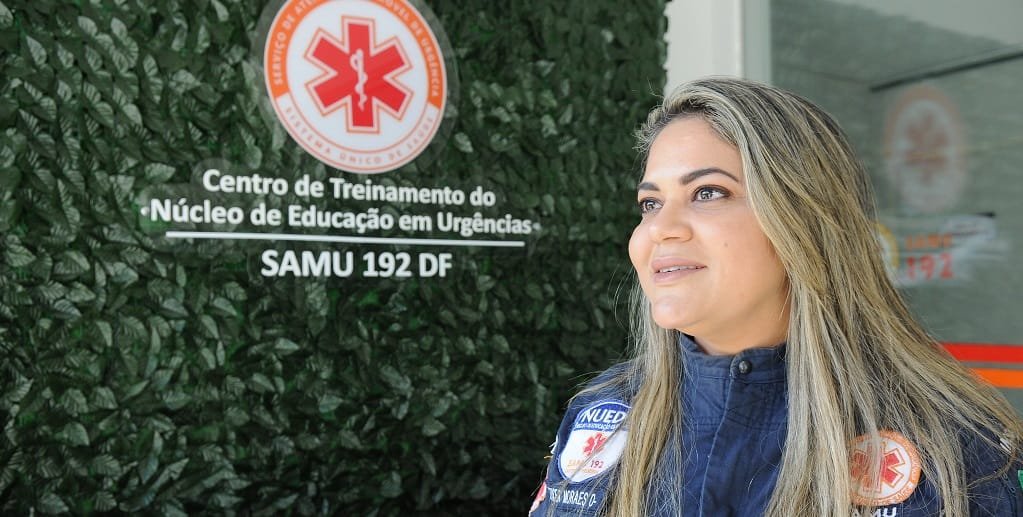 Letícea Moraes chefia o Núcleo de Educação do Samu, que deve criar cursos para 4 mil servidores/Paulo H. Carvalho/Agência Brasília