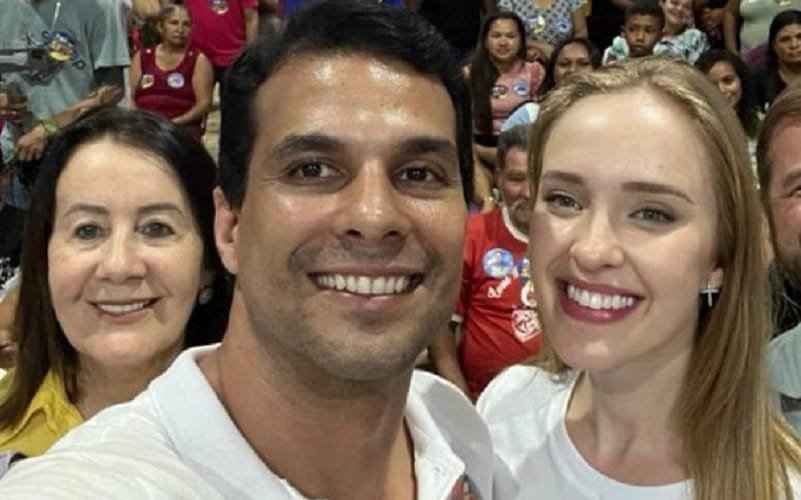 Senador Irajá e a esposa TO Misto Brasília