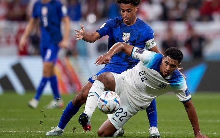 Inglaterra fica no 0 a 0 com os Estados Unidos na Copa do Mundo
