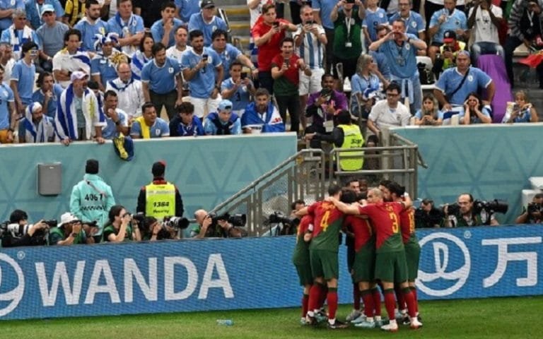 Portugal vence Uruguai por 2 a 1 na Copa do Mundo