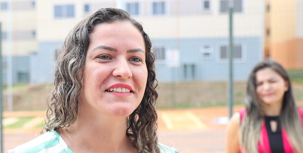 Ana Clélia Oliveira é uma das pessoas contempladas com 704 apartamentos no Itapoã Parque/Renato Alves/Agência Brasília